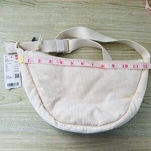 UNIQLO Cream Crossbody Bag